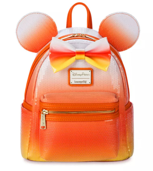 Disney Halloween Minnie Mouse Candy Corn mini Backpack