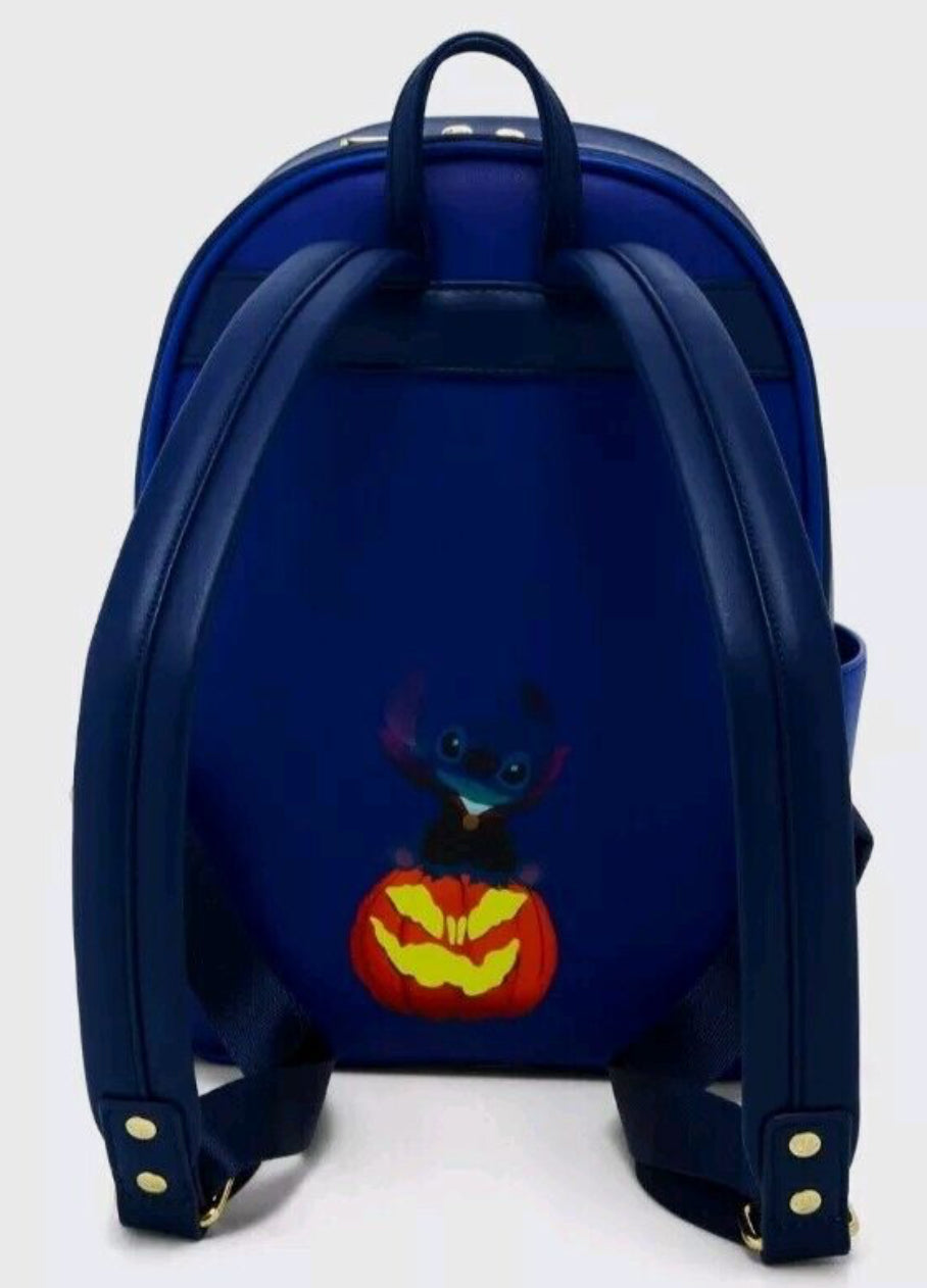 Loungefly Disney Lilo & Stitch Trick or Treating Halloween GITD Mini Backpack