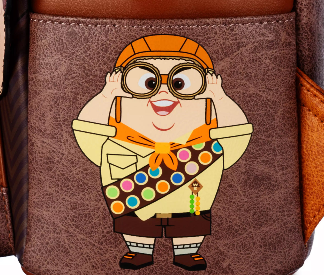 Disney Parks Pixar Up Carl Fredricksen Loungefly Mini Backpack