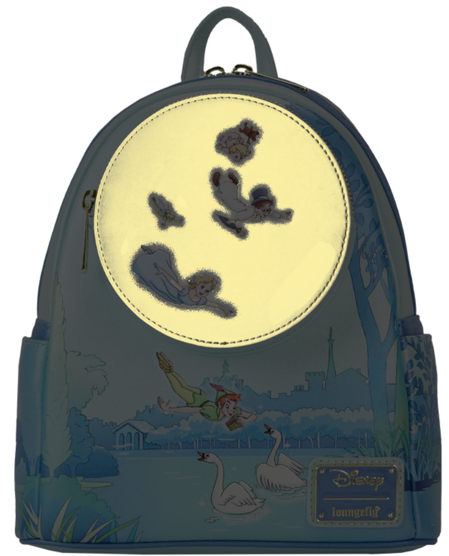 Loungefly Peter Pan You Can Fly Glow Mini Backpack