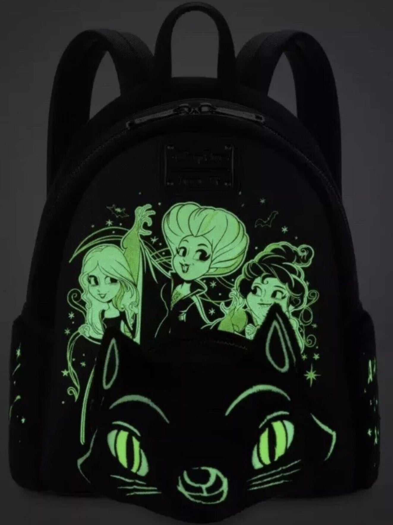 Loungefly Hocus Pocus Sanderson Sisters & Binx Glow Mini Backpack