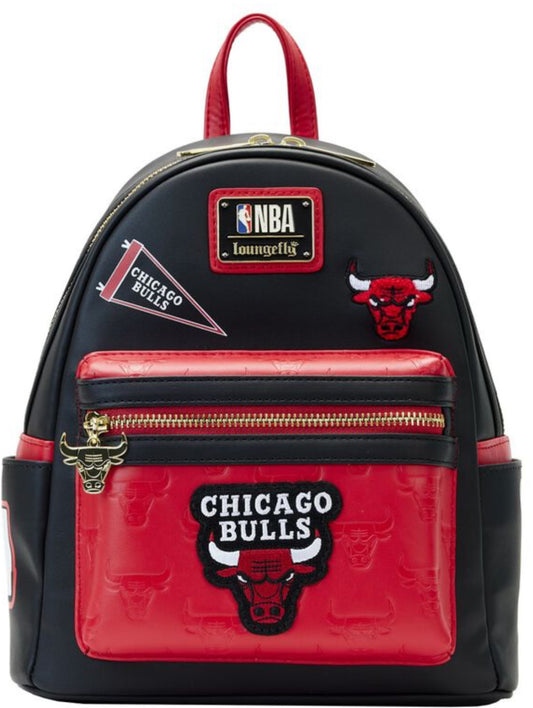 NBA Chicago Bulls Patch Icons Mini Backpack