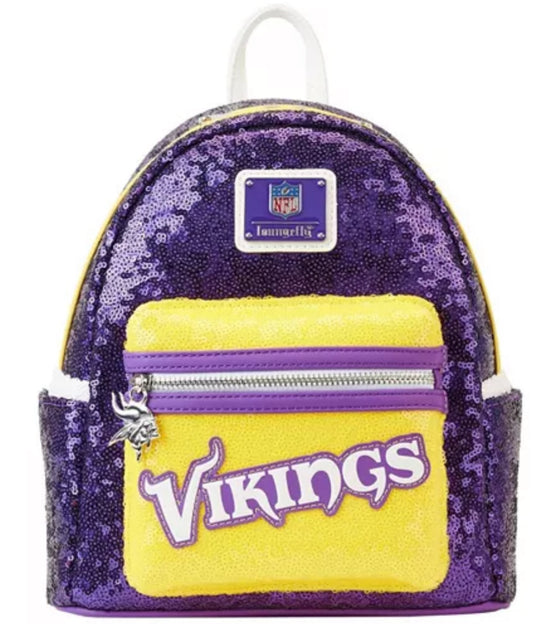 Minnesota Vikings Sequin Mini Backpack