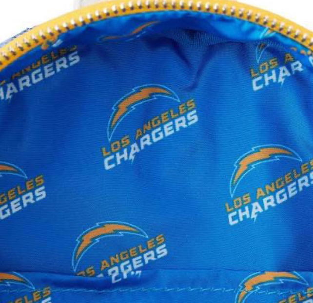 Loungefly Los Angeles Chargers Sequin Mini Backpack