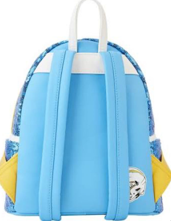 Loungefly Los Angeles Chargers Sequin Mini Backpack