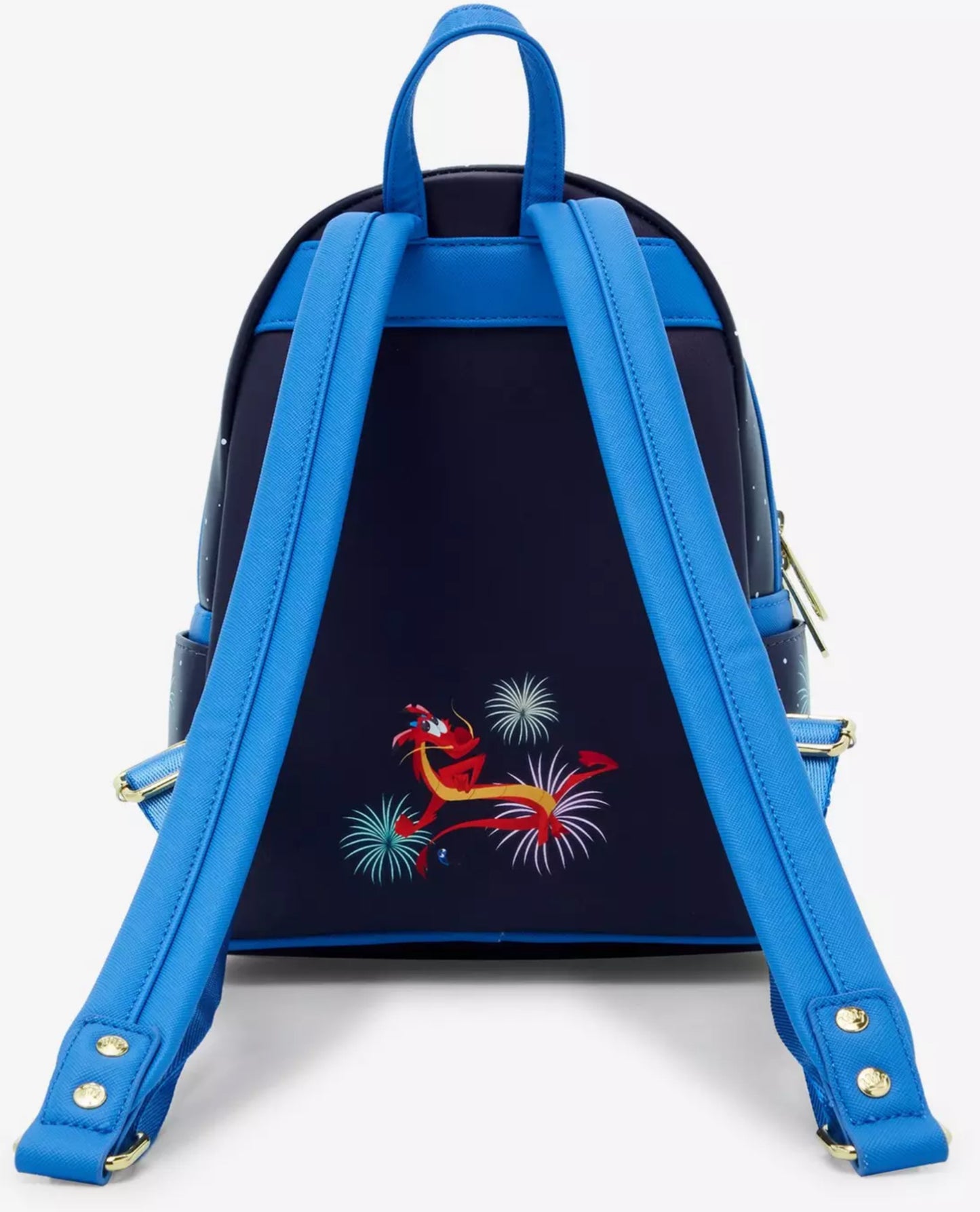 Loungefly Disney Mulan Fireworks Glow-in-the-Dark Mini Backpack