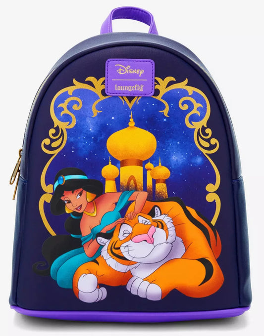 Loungefly Disney Aladdin Jasmine & Rajah Mini Backpack