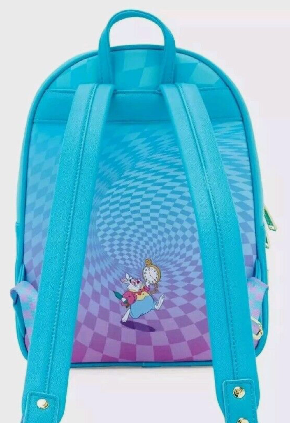 Loungefly Disney Alice in Wonderland Rabbit Hole Lenticular Mini Backpack