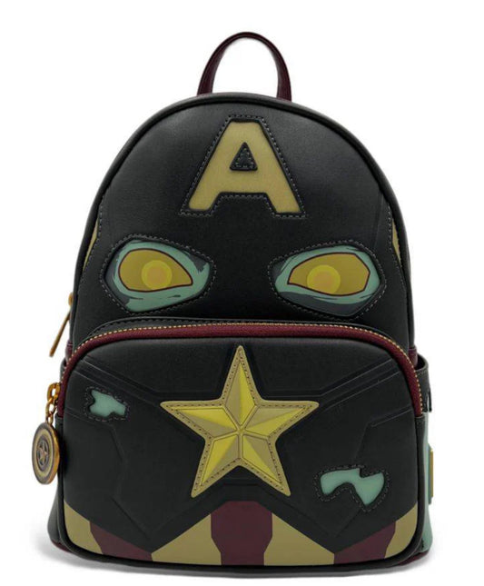 Loungefly What If - Zombie Captain America Backpack