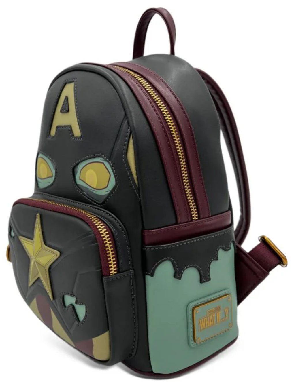 Loungefly What If - Zombie Captain America Backpack
