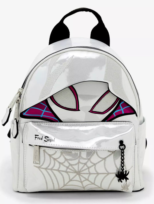 Fred Segal Marvel Spider-Man Spider-Gwen Figural Mini Backpack