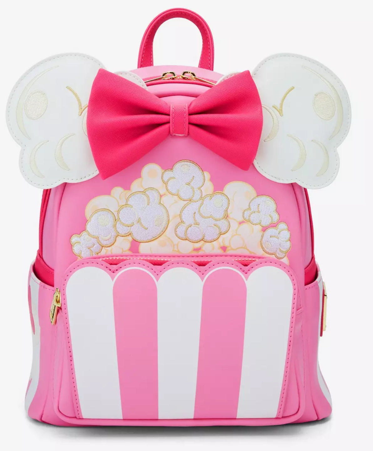 Loungefly Minnie Mouse Popcorn Ears Mini Backpack