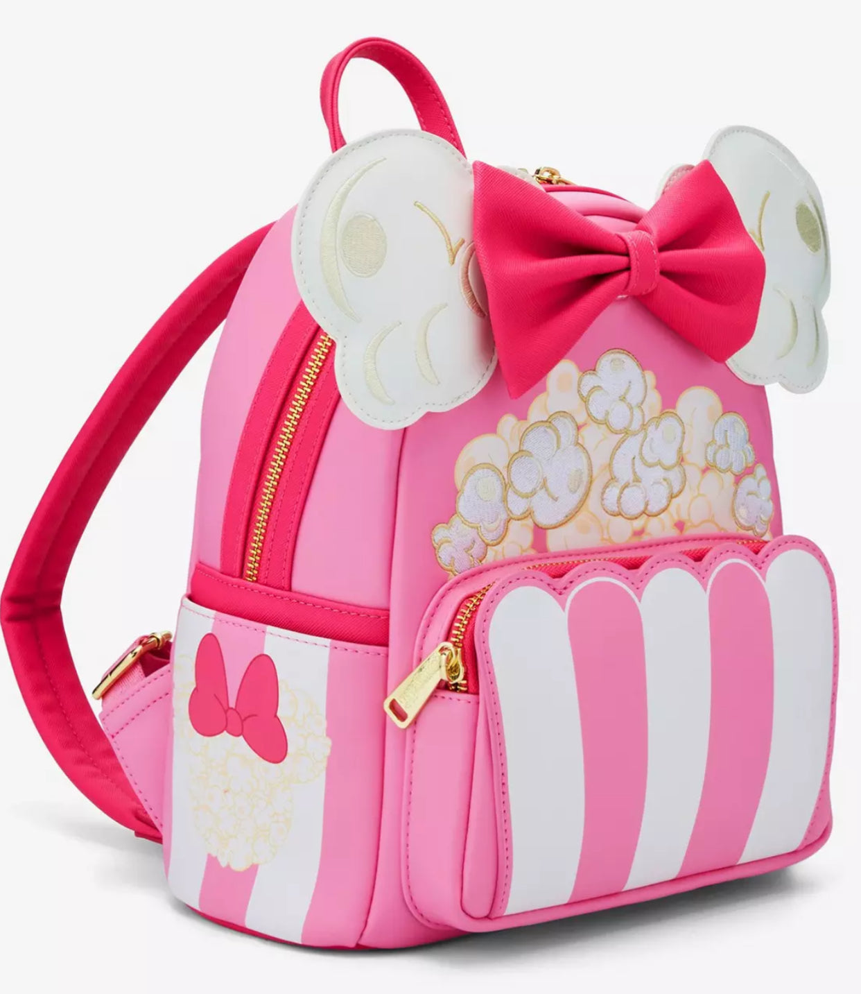 Loungefly Minnie Mouse Popcorn Ears Mini Backpack