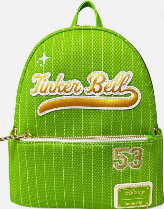 Loungefly Disney Jersey Tinker Bell Mini Backpack