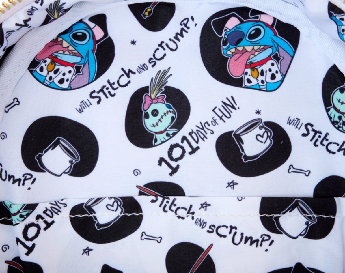 Stitch In 101 Dalmatians Costume Exclusive Mini Backpack