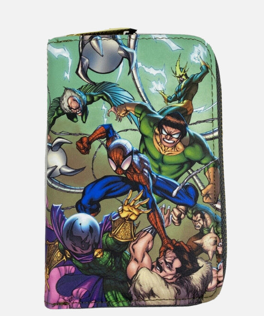 Loungefly Marvel Spiderman Sinister Zip Around Wallet
