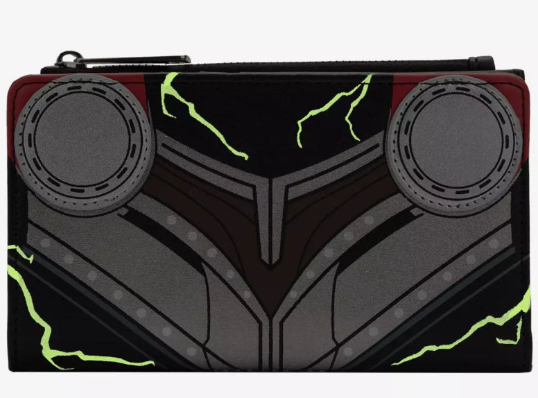 Loungefly Marvel Thor: Love And Thunder Armor Flap Wallet