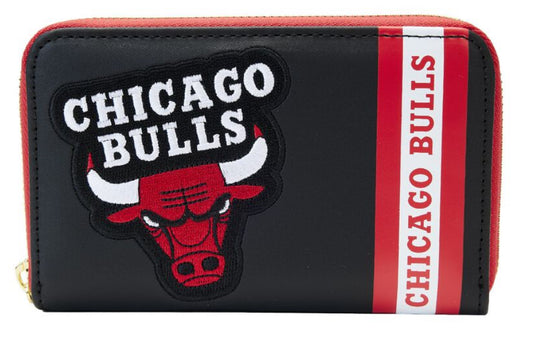 NBA Chicago Bulls Patch Icons Zip Around Wallet