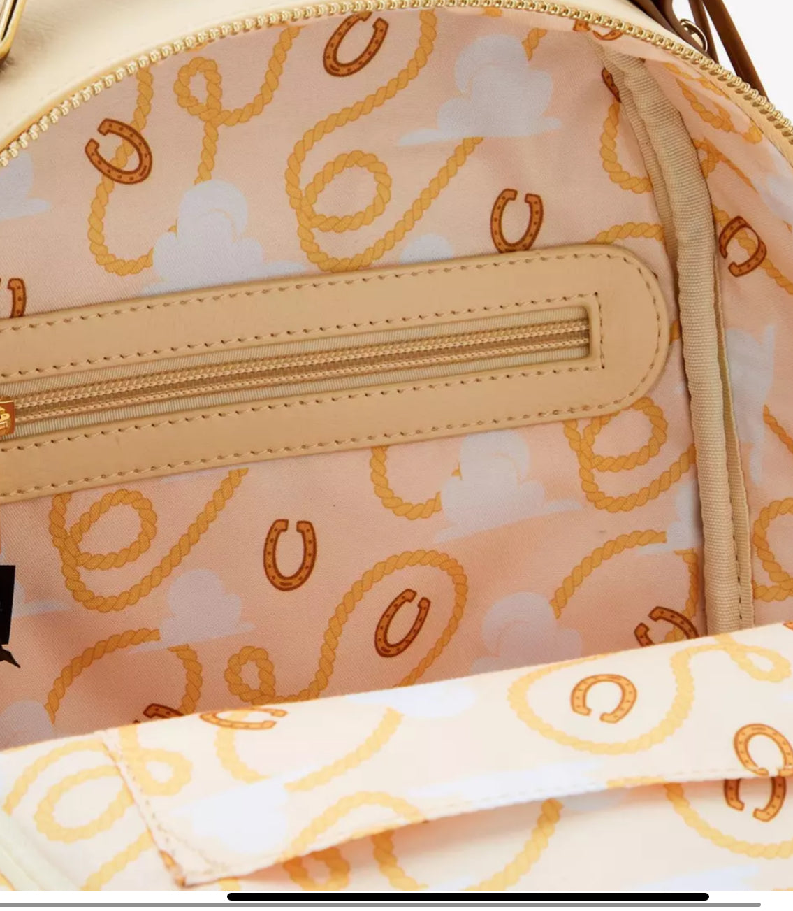 Disney Pixar Toy Story Woody, Jessie, and Bullseye Western Mini Backpack