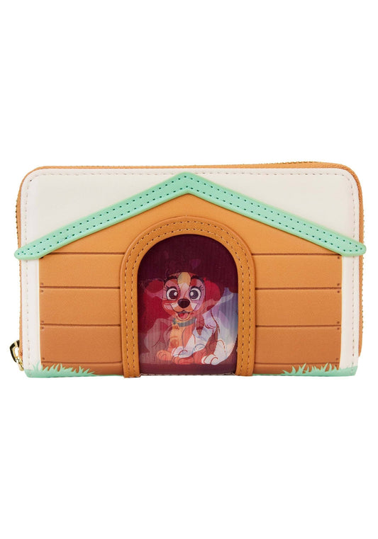 Loungefly Disney I Heart Disney Dogs Triple Lenticular Zip-Around Wallet