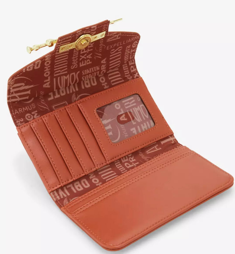 Loungefly Harry Potter Elder Wand Brown Wallet