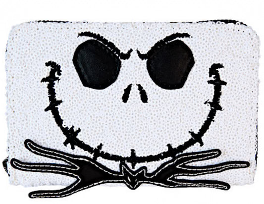 Loungefly Jack Skellington Sequin Cosplay Wallet