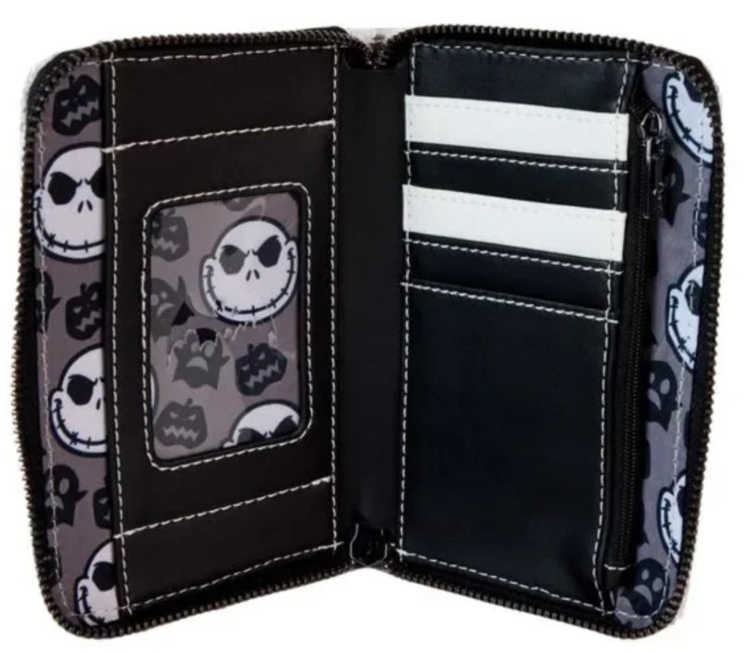 Loungefly Jack Skellington Sequin Cosplay Wallet