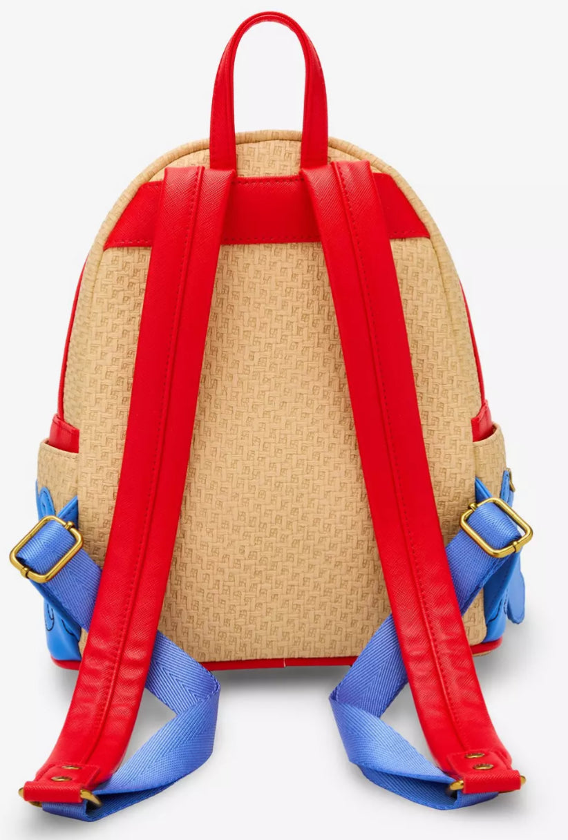 Loungefly One Piece Waves Textured Mini Backpack