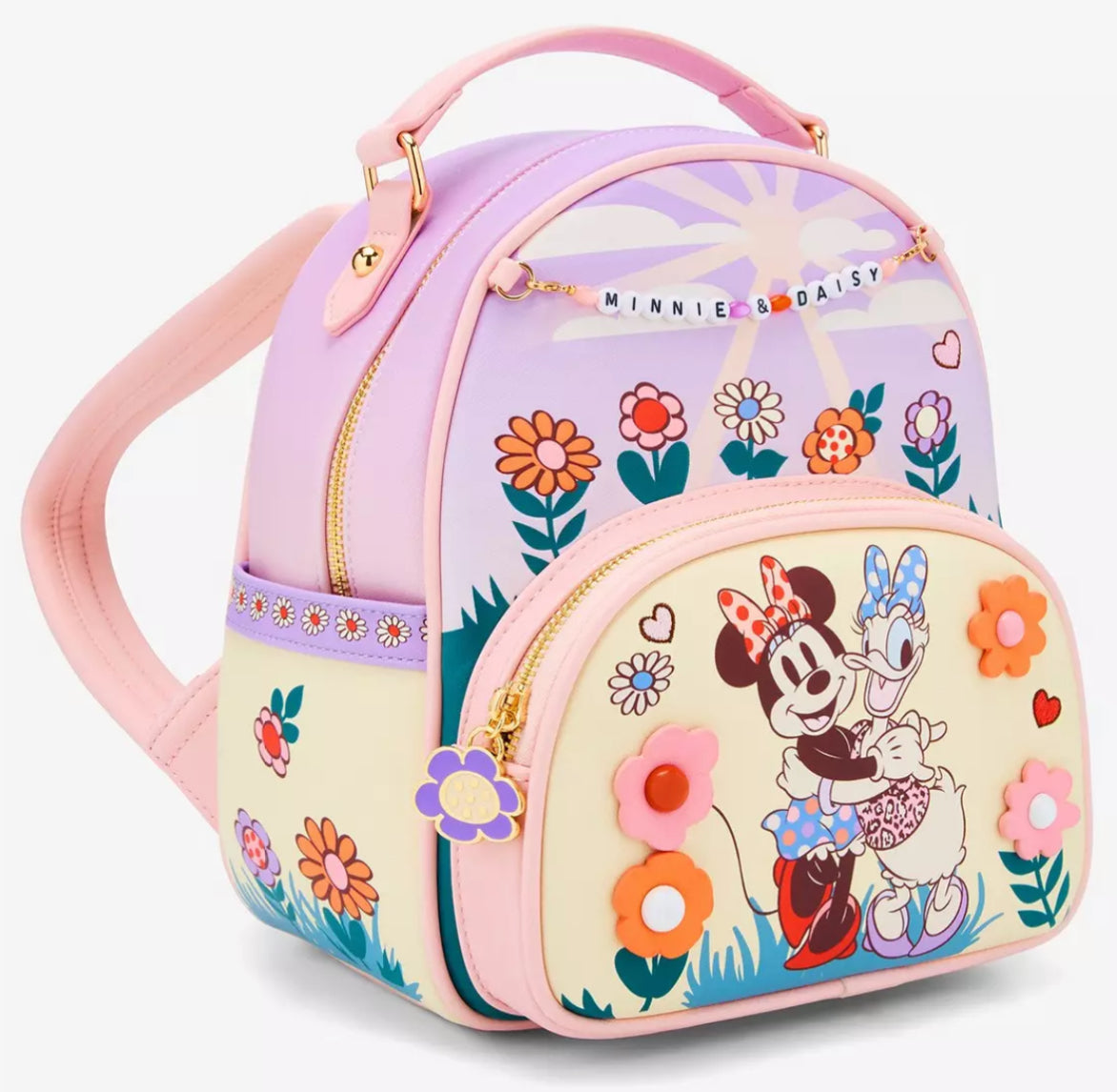 Disney Minnie & Daisy Friendship Bracelet Mini Backpack