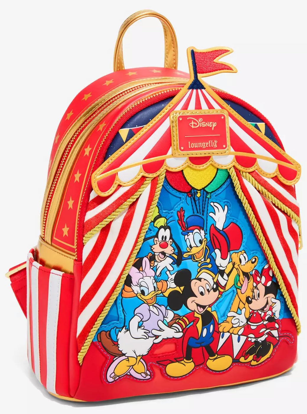 Loungefly Disney Mickey Mouse & Friends Circus Mini Backpack
