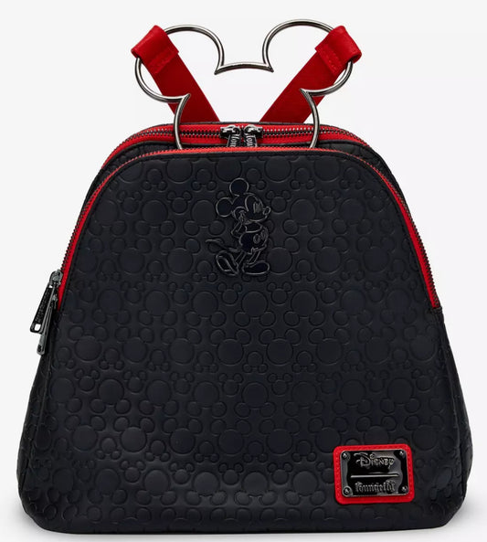 Loungefly Disney Mickey Mouse Debossed Silhouettes Mini Backpack