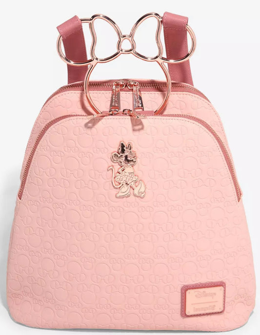 Loungefly Disney Minnie Mouse Debossed Mini Backpack
