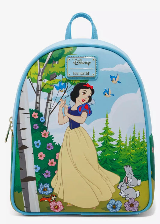 Loungefly Disney Snow White and the Seven Dwarfs Forest Animals Mini Backpack
