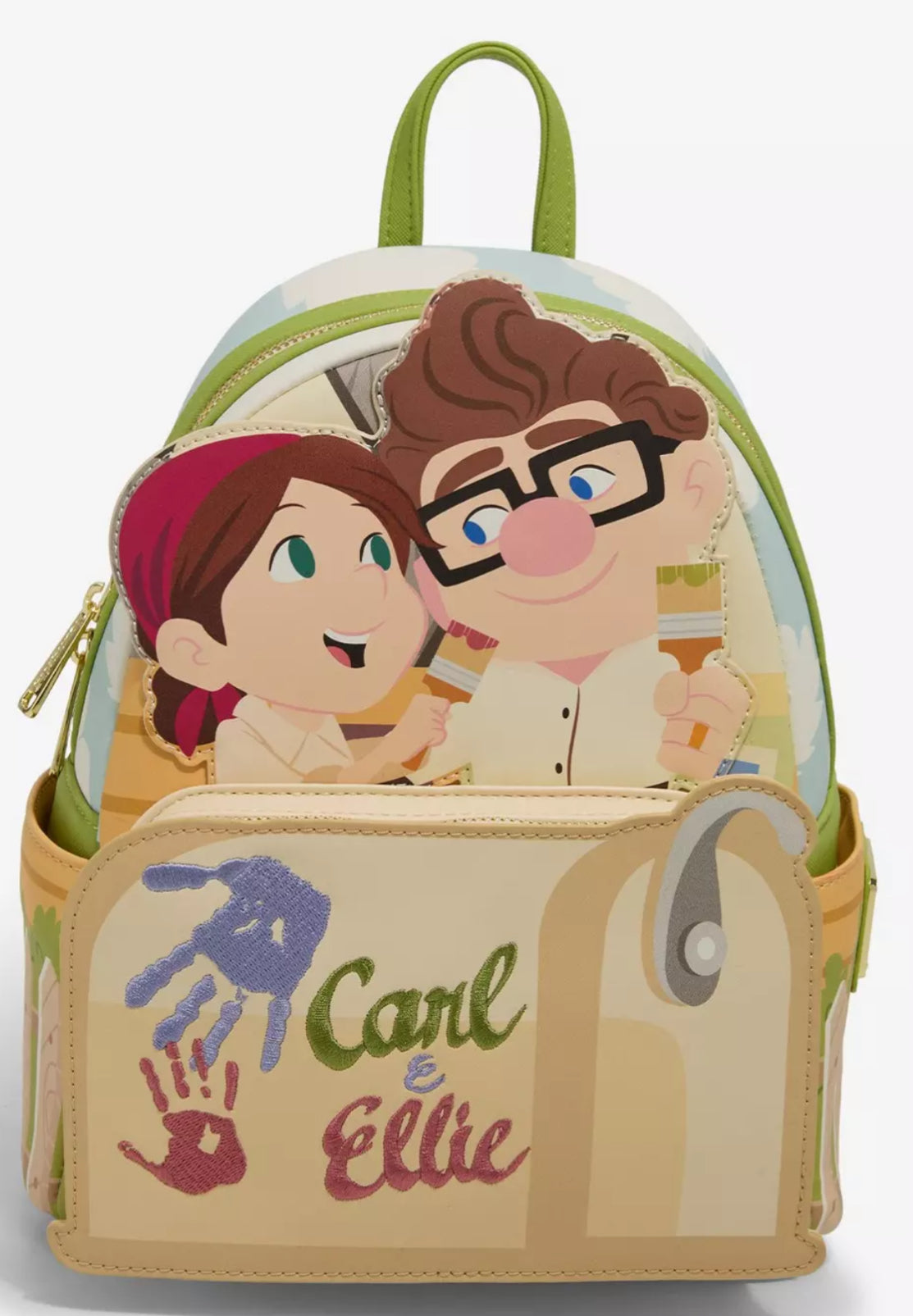 Loungefly Disney Pixar Up Carl & Ellie Mailbox Mini Backpack