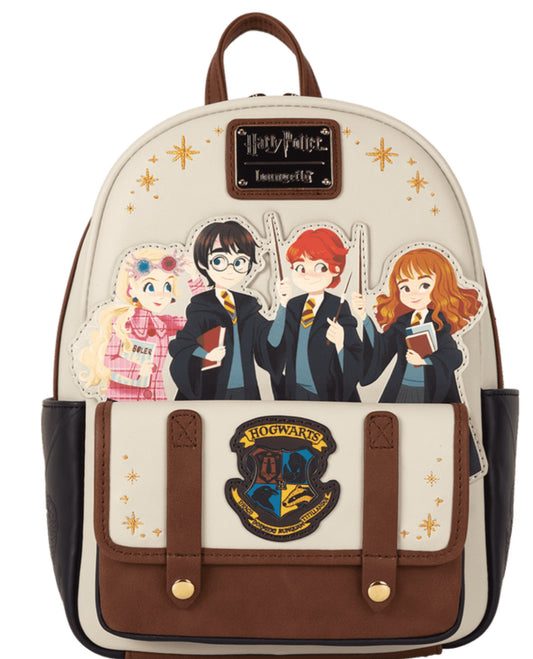 Harry Potter Hogwarts Flap Pocket Mini Backpack