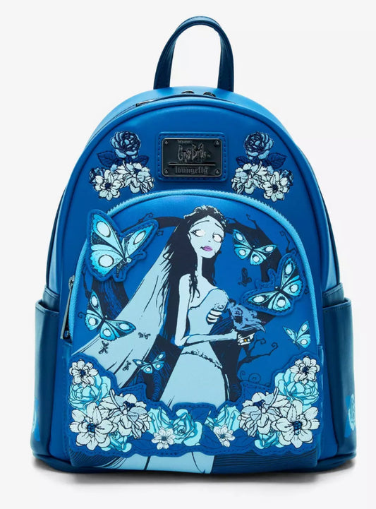 Loungefly The Corpse Bride Floral Mini Backpack