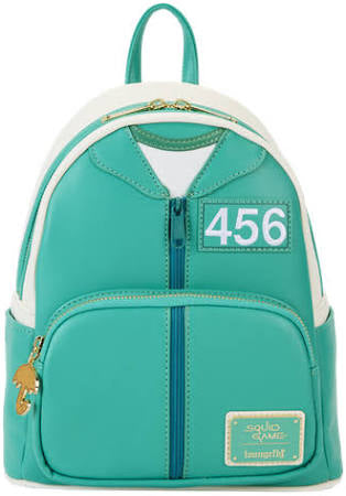 Loungefly Squid Game Seong Gi-Hun Player 456 Cosplay Mini Backpack