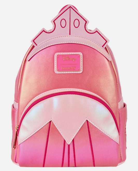 Loungefly Sleeping Beauty Exclusive Shiny Series Iridescent Cosplay Mini Backpack