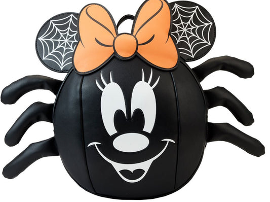 Loungefly Disney Halloween Minnie Mouse Spider Glow-in-the-Dark Mini-Backpack
