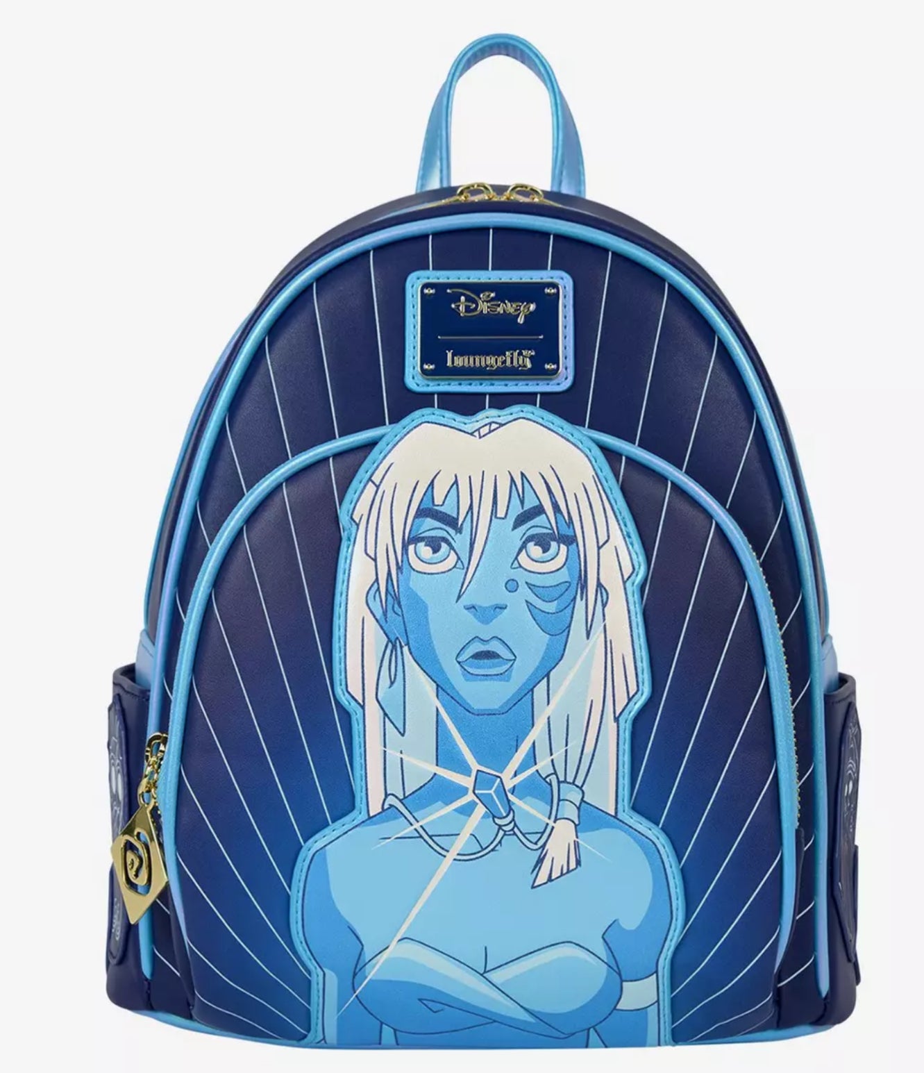 Loungefly Disney Atlantis: The Lost Empire Kida Glow-in-the-Dark Mini Backpack