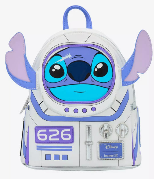 Loungefly Disney Lilo & Stitch Astronaut Stitch Figural Mini Backpack