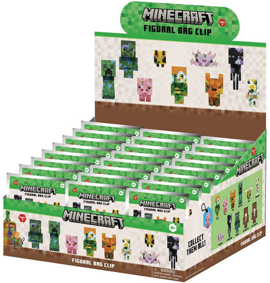 Monogram Minecraft Series 3 3D Foam Bag Clip (Styles May Vary)