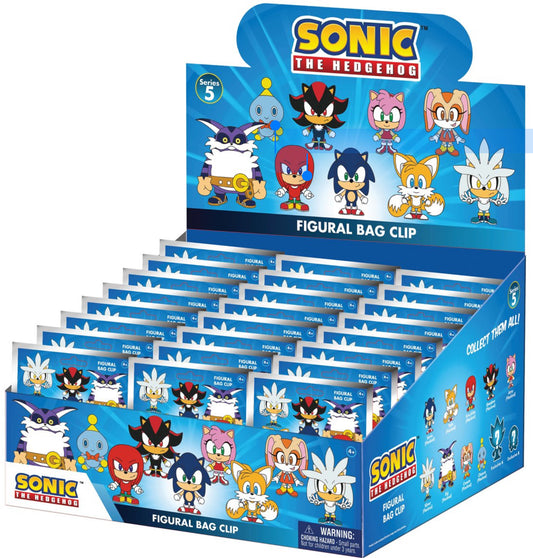 Monogram Sonic the Hedgehog Series 5 3D Foam Bag Clip