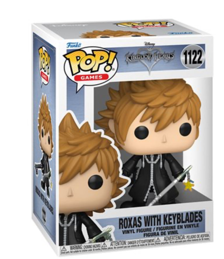 Funko POP! Games: Kingdom Hearts Roxas with Keyblades