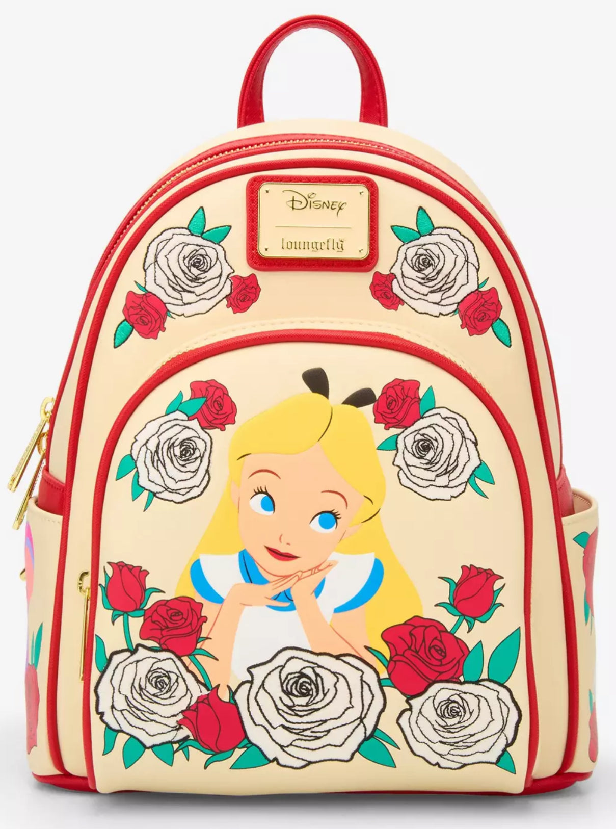 Loungefly Disney Alice in Wonderland Color Changing Roses Mini Backpack