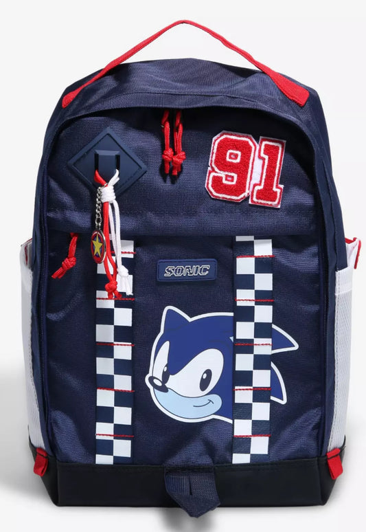 Sonic the Hedgehog Checkered Icons Backpack