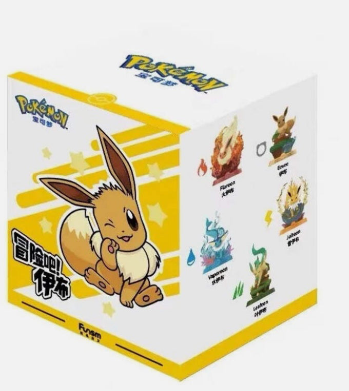 FUNISM - Pokémon Take The Adventure! Eevee Series 2 Blind Box Case (Styles May Vary)