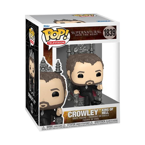 Supernatural Crowley King of Hell Throne Premium Funko Pop! Vinyl Figure #1839